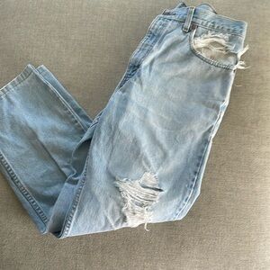 Made in USA LEVI’s soft denim 34x30